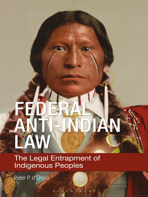 Title details for Federal Anti-Indian Law by Peter P. d'Errico - Available